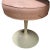Mid-Century Modern 1950s Mid-Century Pink Seat Tulip Vanity Stool For Sale - Image 3 of 4