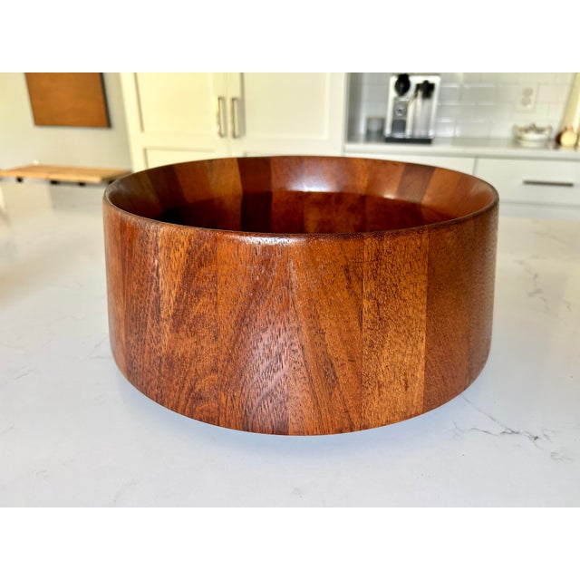 Vintage Dansk Large Teak Bowl by Jens Quistgaard – Timeless Scandinavian Design Discover the beauty of Danish...