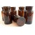 Early 20th Century Amber Belgian Apothecary Bottles – Set of 11 For Sale In San Antonio - Image 6 of 7