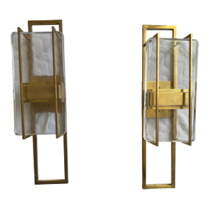 Mick De Giulio Duelle Medium Visual Comfort Sconces - a Pair