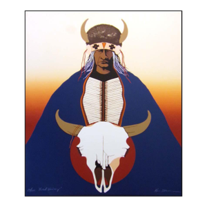 Kim Means"Tribal Visionary" Hand Signed Unframed Artwork