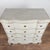 Rococo Mid 18th Century Danish Rococo Large White Chest of Four Drawers For Sale - Image 3 of 18