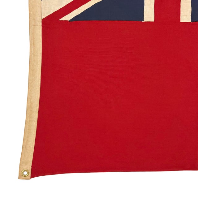 Vintage Cotton Sewn Flag of Canada, Red Ensign For Sale - Image 4 of 7