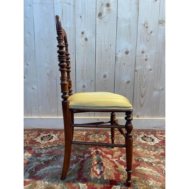 Napoleon III Cathedral Chairs, Set of 4 For Sale - Image 5 of 10
