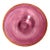 Late 20th Century Signed Weir Pink Spiral Studio Art Glass Footed Bowl For Sale