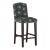 Cami Bar Stool in Ink Tiger Bamboo For Sale