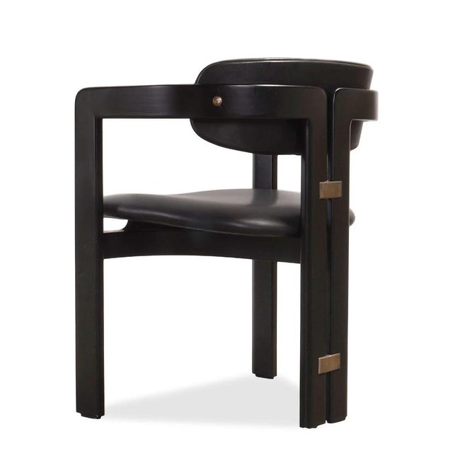 Mid-Century Modern Pamplona Dining Chair Attributed to Augusto Savini for Pozzi, Italy, C1960s Pair Of For Sale - Image 3 of 11