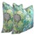 Add a bold yet sophisticated touch to your decor with this pair of 22" square pillows made from a striking Duralee animal-...