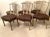 Late 20th Century Hepplewhite Style Intricate Shield Back Set of Six Chairs Mint Condition For Sale - Image 17 of 18