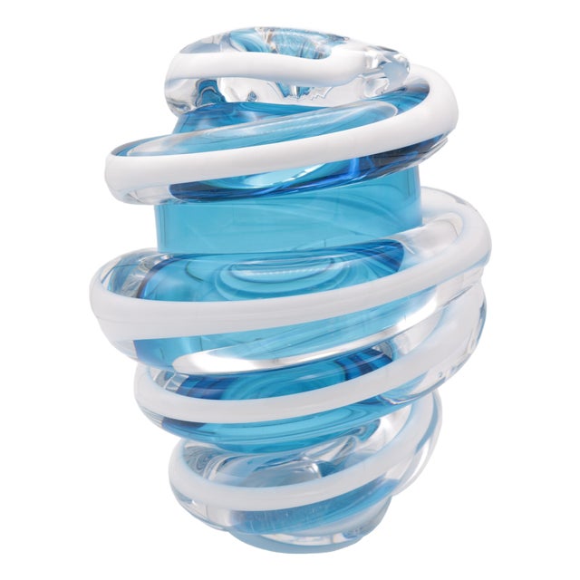 Art Glass Vase by Martin Potsch For Sale