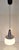 Vintage Ceiling Lamp with Aluminum Mount and White Glass Shade, 1970s For Sale - Image 3 of 8