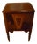19th Century Italian Side Table With Storage Nightstand Inlay Craft Work For Sale