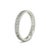 2020s Tiffany & Co. 18ct White Gold T True Narrow Pavé Diamond Ring 0.23ct 3.73g For Sale - Image 5 of 9