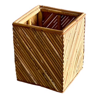 Vintage Pencil Reed Planter For Sale