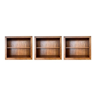 Ethan Allen Wood Bookcases Set of 3 For Sale