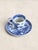 English Antique English Wedgwood ‘Willow’ Coffee Cup and Saucer For Sale - Image 3 of 8