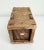 1970s Japanese Uzukuri Wood Vase With Dovetail Corners For Sale - Image 9 of 9
