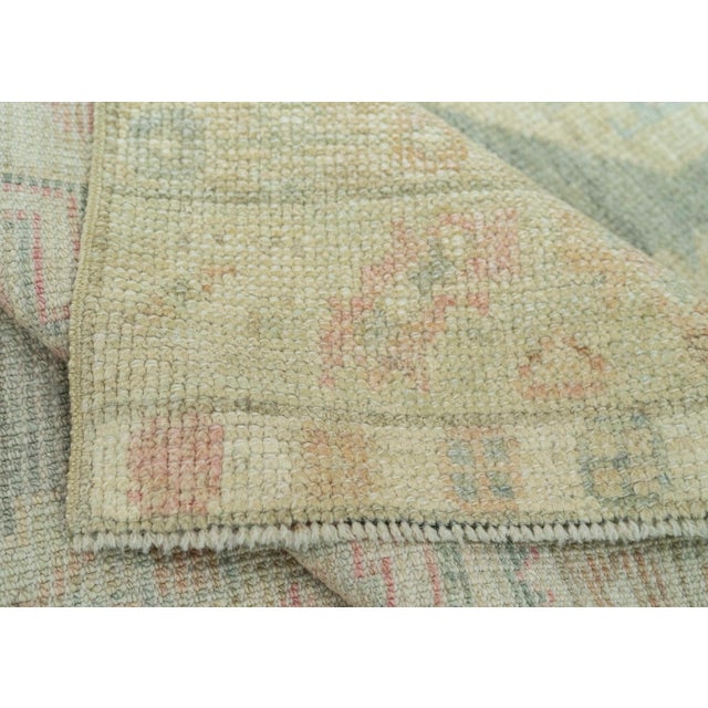 Early 21st Century Turkish Oushak Rug 2'11" x 12'7" #20262 For Sale - Image 5 of 8