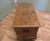 Carved Elm Coffer with Pierced Brass Decoration For Sale - Image 6 of 7
