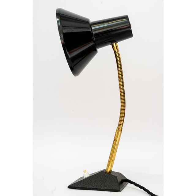 Mid-Century Modern Vintage AdjustableTable Lamp, Vienna, 1960s For Sale - Image 3 of 14