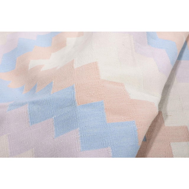 Vintage Indian Dhurrie Rug, 10'02 X 14'01 For Sale In Dallas - Image 6 of 10