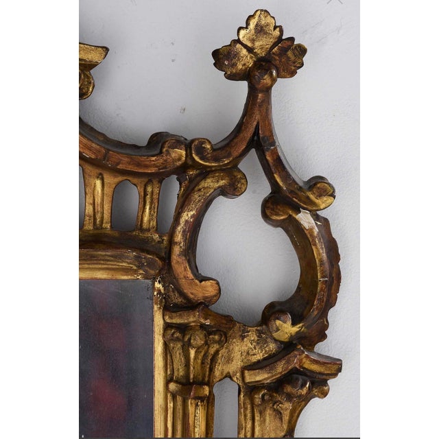 George III Period Giltwood Mirror, England, 18th Century For Sale - Image 4 of 7