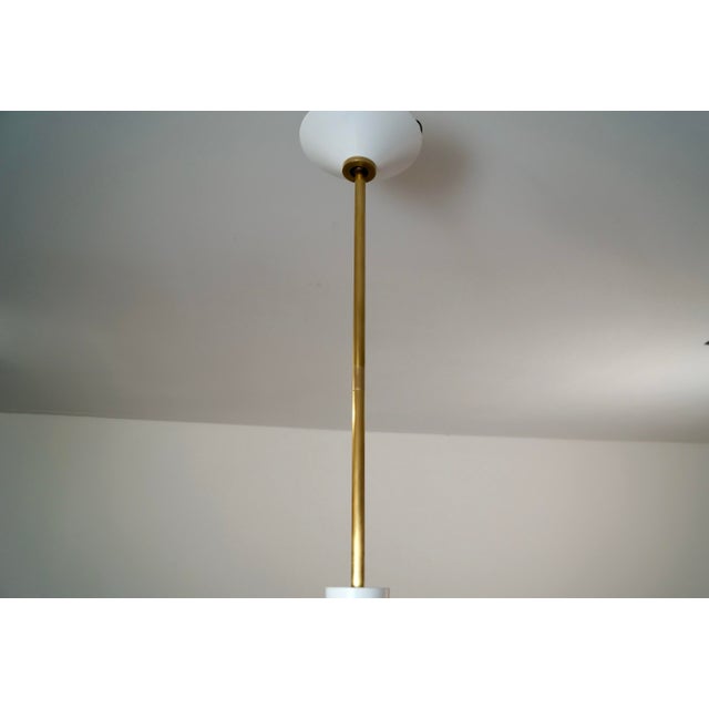 Metal Mid-Century Modern Style Pendant Lamp For Sale - Image 7 of 12