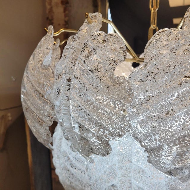 Chandelier in Murano Glass and Metal from Mazzega, Italy, 1970s For Sale - Image 14 of 18