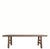 Vintage 72" Long Elm Wood Bench For Sale