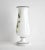 White Antique Hand-Painted White Glass Vase For Sale - Image 8 of 10