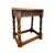 Antique Welsh Carved Wooden Joint Stool Side Table With Turned Legs Uk Import For Sale - Image 4 of 8