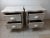 Vintage White Wicker Rattan Nightstand Two Drawer Set of 2 For Sale In Naples, FL - Image 6 of 7