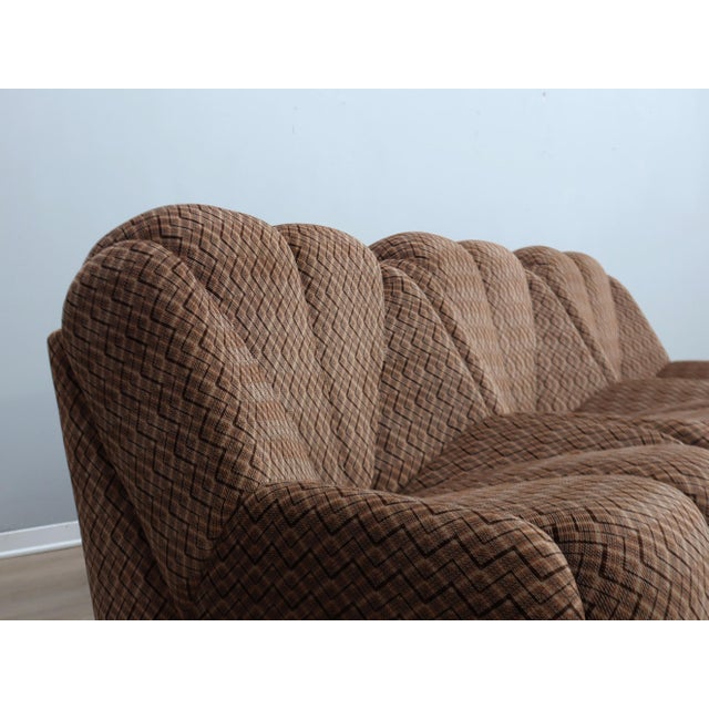 Vintage Italian Flower-Inspired Modular Sofa, 1970s, Set of 4 For Sale - Image 10 of 14