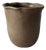 Puebla Pottery Large Ruffled Vase (Natural) For Sale