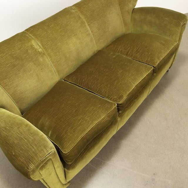 Vintage Green Sofa, 1950s For Sale - Image 6 of 10