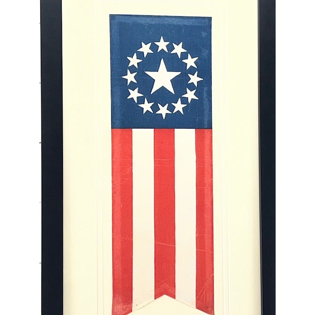 Late 19th Century 13 Star Banner From Centennial Held in Philadelphia in 1876 For Sale - Image 5 of 7