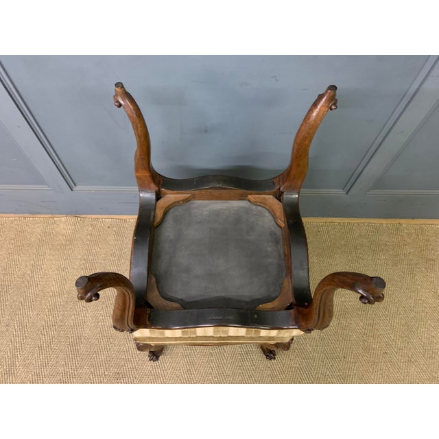 Victorian Cabriole Leg Stools, 1870, Set of 2 For Sale - Image 3 of 13