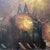 Mid 20th Century Vintage Oil Painting on Canvas "City Motif at Dusk" Signed Framed For Sale - Image 5 of 12