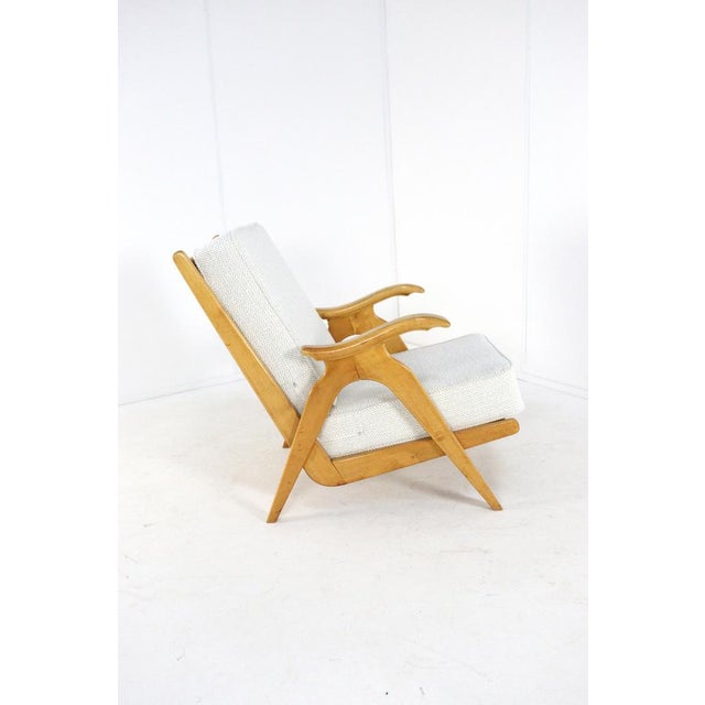 Nederweert Armchair in Oak For Sale - Image 11 of 16