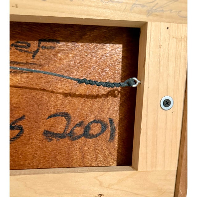 Ray Kass, White Atlantic Surf Mixed Media Modernist Abstract Seascape Painting Ray Kass, 2001 For Sale In Miami - Image 6 of 10