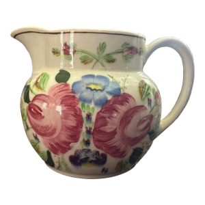 Blue Ridge Pottery Hand Painted Pitcher Circa 1930