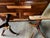 Vintage Regency Style Cross Banded Mahogany Dining Table With 2 Leaves by Biggs Furnture For Sale - Image 15 of 18