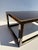 Mid-Century Modern 1980s Tessellated Horn and Brass Coffee Table For Sale - Image 3 of 12