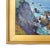 Lavender Silvio Silvestri, Listed Artist Rocky Ocean Waves Seascape Landscape Oil Painting Including the Antiqued Gold Frame For Sale - Image 8 of 10