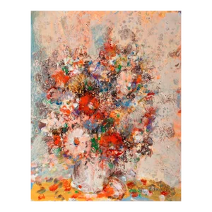 'Spring Bouquet' by Harold Frank, Paris, National Academy of Design, Chouinard, Art Students League, Laguna Beach