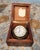 Metal Longines Marine Chronometer Clock in Mahogany Gimbal Box, 1920 For Sale - Image 7 of 7