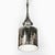 Modernist Hand-Blown Murano Mercury Glass Pendant Chandelier W/ Chrome Fittings For Sale - Image 12 of 16