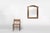 Large Hollywood Regency mirror of copper and brass produced by Belga Chrome Belgium around 1980. with duo tone inlay and...
