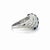Contemporary Vintage Tiffany & Co., Sapphire and Diamond Ring Platinum, Size 6 For Sale - Image 3 of 5