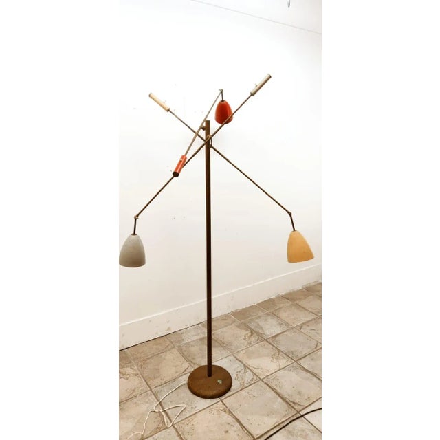 Metal Floor Lamp with Adjustable Joints For Sale - Image 7 of 18